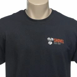 Lowbrow Customs Shovelhead Motor T-Shirt - Shovelhead Engine 7 Lowbrow Customs Shovelhead Motor T-Shirt - Shovelhead Engine -Motorcycle Accessories Shop 000658 lowbrow customs shovelhead t shirt front closeup