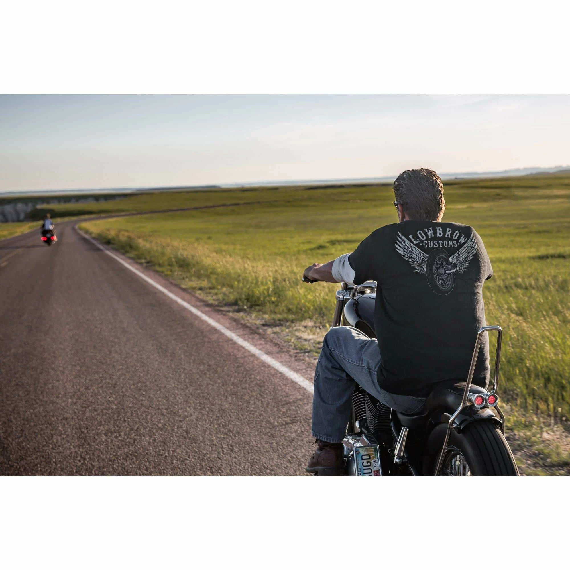 Lowbrow Customs Winged Wheel T-Shirt 5 Lowbrow Customs Winged Wheel T-Shirt - Image 5