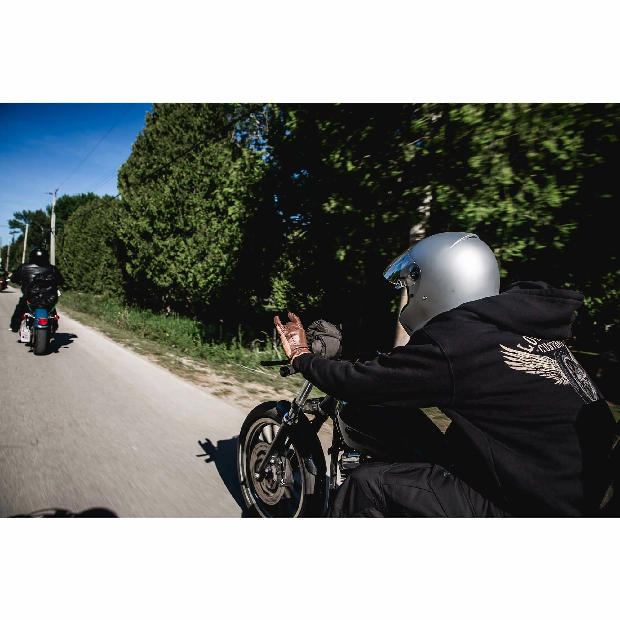 Lowbrow Customs Winged Wheel Zip-Up Hooded Sweatshirt 5 Lowbrow Customs Winged Wheel Zip-Up Hooded Sweatshirt - Image 5