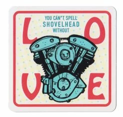 Lowbrow Customs Shovelhead Love Sticker