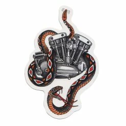 Lowbrow Customs Ironheads Forever Sticker