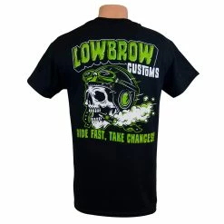 Lowbrow Customs Ride Fast Take Chances T-Shirt