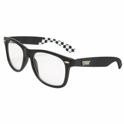 Lowbrow Customs Black Clears Riding Glasses