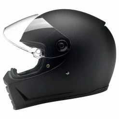 Biltwell Lane Splitter DOT/ECE Approved Full Face Helmet - Flat Black -Motorcycle Accessories Shop 006879 biltwell helmet 17 lanesplitter flatblack 03