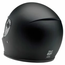 Biltwell Lane Splitter DOT/ECE Approved Full Face Helmet - Flat Black -Motorcycle Accessories Shop 006879 biltwell helmet 17 lanesplitter flatblack 05