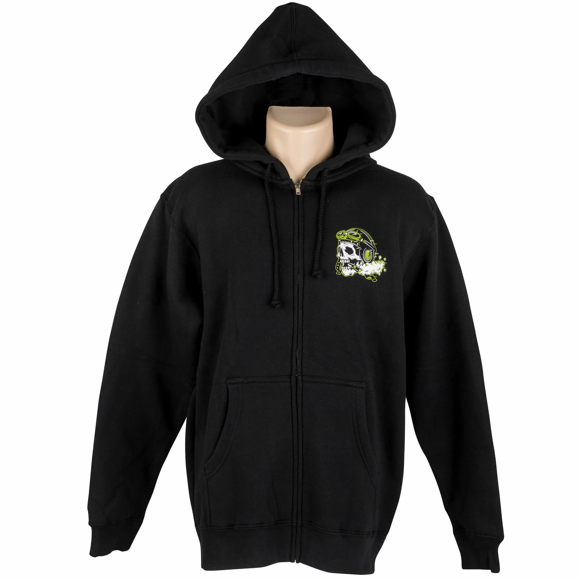 Lowbrow Customs Ride Fast Take Chances Zip-up Hooded Sweatshirt - Image 3
