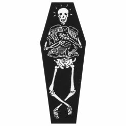 Lowbrow Customs Die Stoked Coffin Sticker