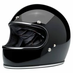 Biltwell Gringo DOT/ECE Approved Full Face Helmet - Gloss Black
