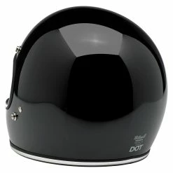 Biltwell Gringo DOT/ECE Approved Full Face Helmet - Gloss Black 18 Biltwell Gringo DOT/ECE Approved Full Face Helmet - Gloss Black -Motorcycle Accessories Shop 007619 biltwell 16 gringo glossblack rear