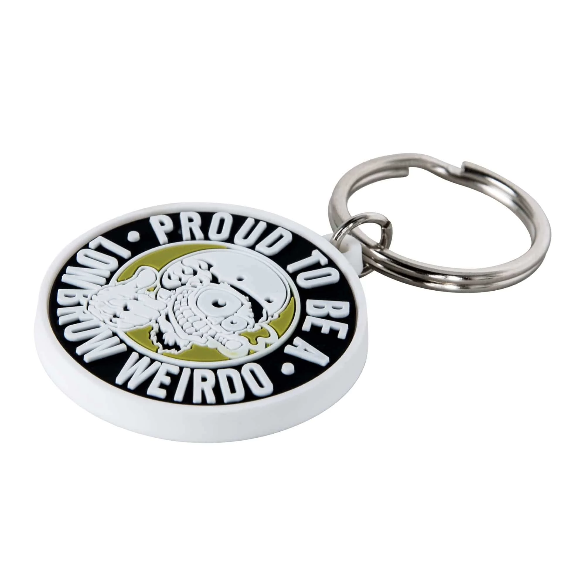 Lowbrow Customs Proud To Be A Lowbrow Weirdo Keychain 3 Lowbrow Customs Proud To Be A Lowbrow Weirdo Keychain - Image 3