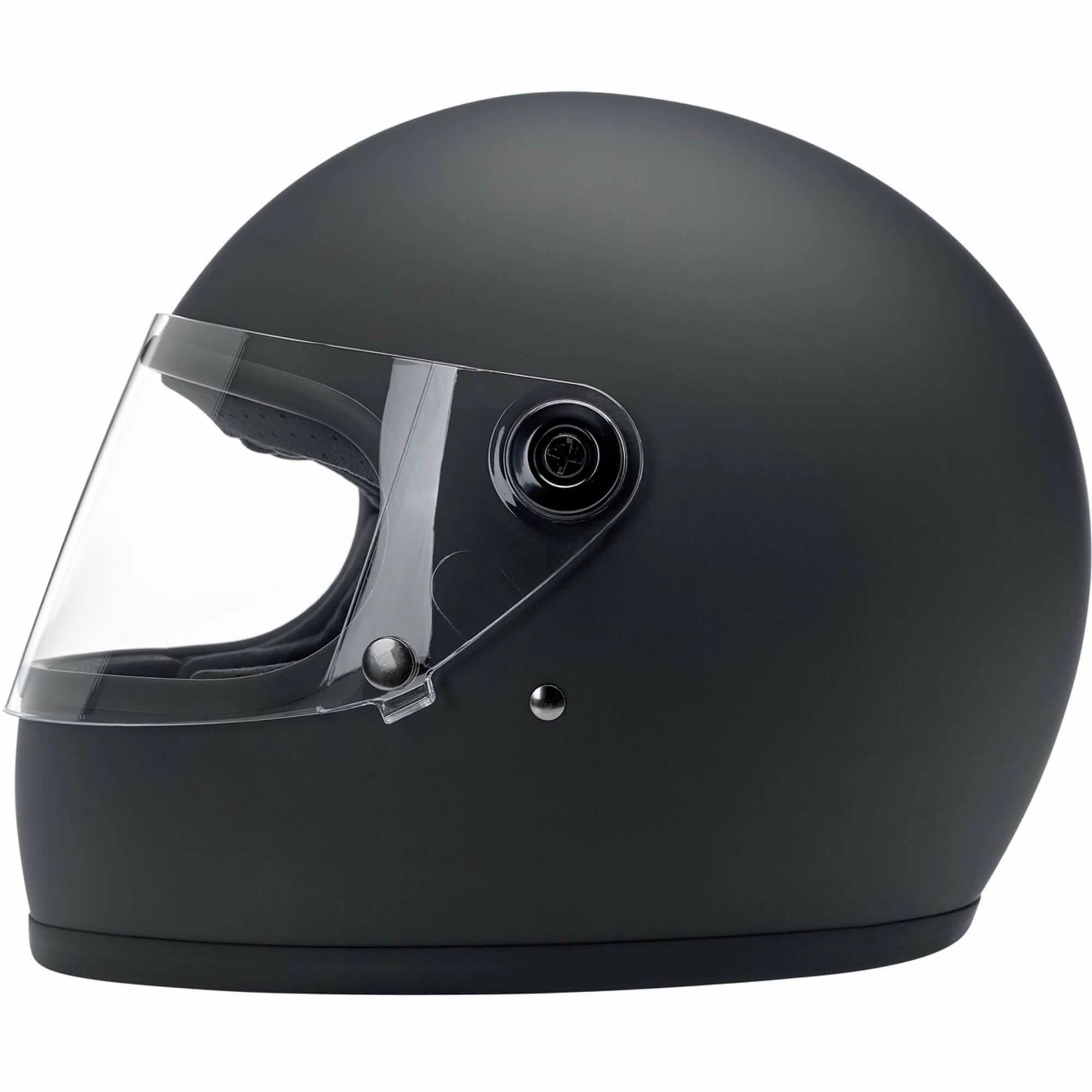 Biltwell Gringo S DOT/ECE Approved Full Face Helmet - Flat Black 4 Biltwell Gringo S DOT/ECE Approved Full Face Helmet - Flat Black - Image 4