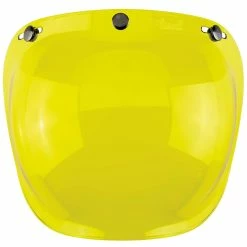 Biltwell Anti-Fog Bubble Shield - Yellow -Motorcycle Accessories Shop 009753 biltwell anti fog bubble shield yellow 1