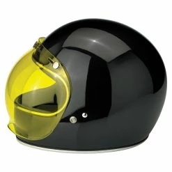 Biltwell Anti-Fog Bubble Shield - Yellow -Motorcycle Accessories Shop 009753 biltwell anti fog bubble shield yellow 4