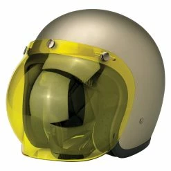 Biltwell Anti-Fog Bubble Shield - Yellow -Motorcycle Accessories Shop 009753 biltwell anti fog bubble shield yellow 8