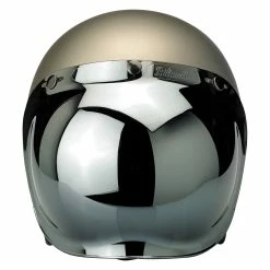 Biltwell Anti-Fog Bubble Shield - Chrome Mirror -Motorcycle Accessories Shop 009759 biltwell anti fog bubble shield chrome mirror 9