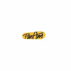 PanAm Oils Inc. Logo Sticker - Yellow / Black - Small
