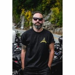 Lowbrow Customs Good Luck T-Shirt 11 Lowbrow Customs Good Luck T-Shirt -Motorcycle Accessories Shop 010047 lowbrow customs good luck t shirt web1 1