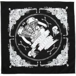 Lowbrow Customs Bandanna 3 Pack - Made In The USA -Motorcycle Accessories Shop 010132 Lowbrow Customs Knucklehead Bandanna Made in the USA Black 12 f6c082ec 5ec6 4b37 a2fd 03f1189c80bc