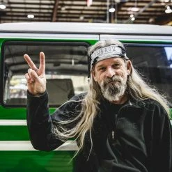 Lowbrow Customs Bandanna 3 Pack - Made In The USA -Motorcycle Accessories Shop 010132 Lowbrow Customs Knucklehead Bandanna Made in the USA Black todd