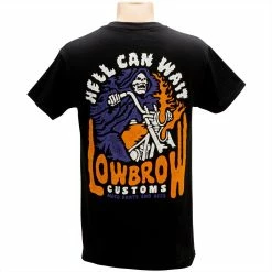 Lowbrow Customs Hell Can Wait T-Shirt