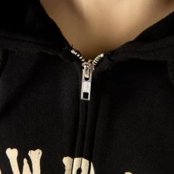 Lowbrow Customs Arched Logo Zip-up Hooded Sweatshirt -Motorcycle Accessories Shop 010618 lowbrow customs arched logo zip up hooded sweatshirt 2