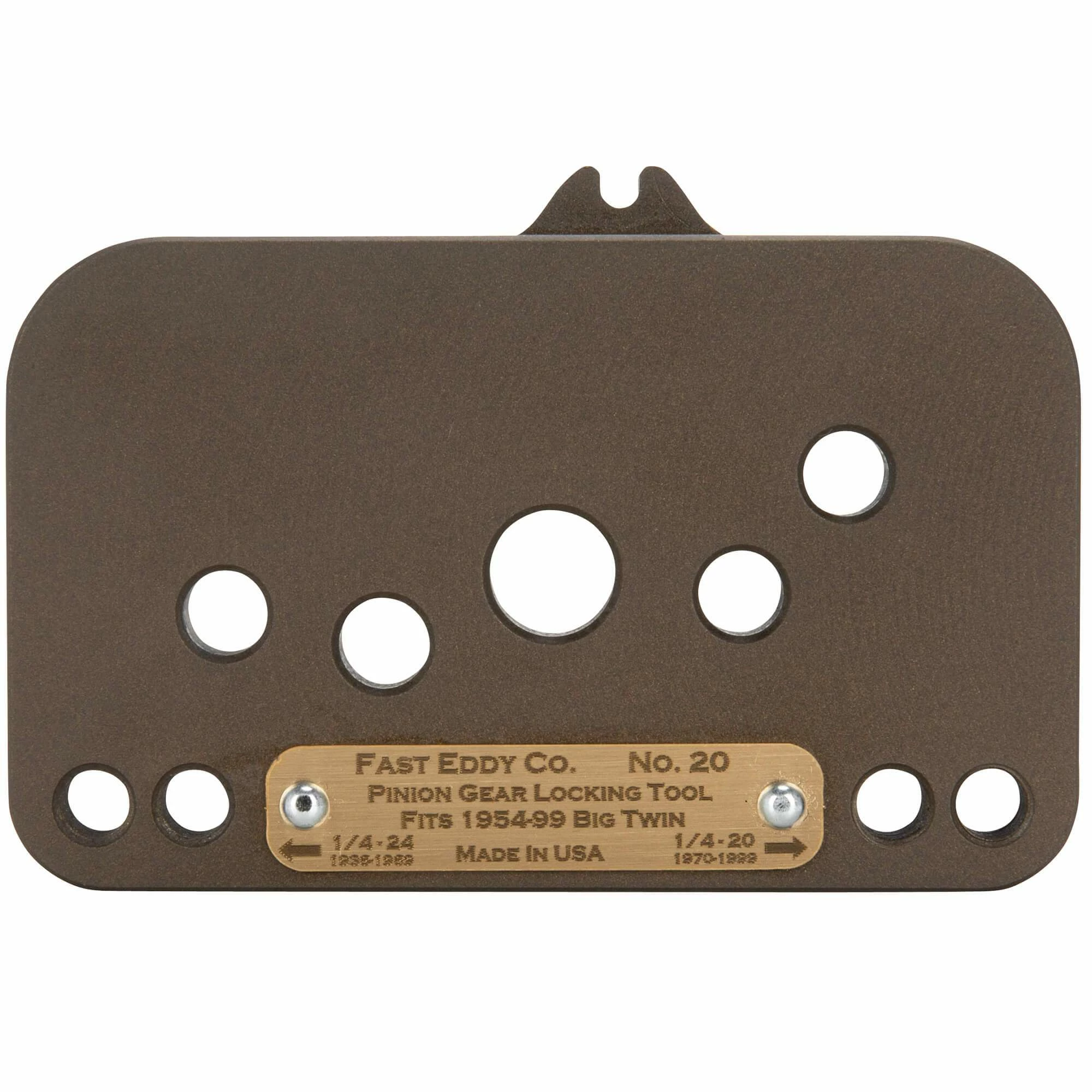Fast Eddy Co. No. 20 Pinion Gear Locking Tool 1954-1999 Harley Big Twins 1 Fast Eddy Co. No. 20 Pinion Gear Locking Tool 1954-1999 Harley Big Twins