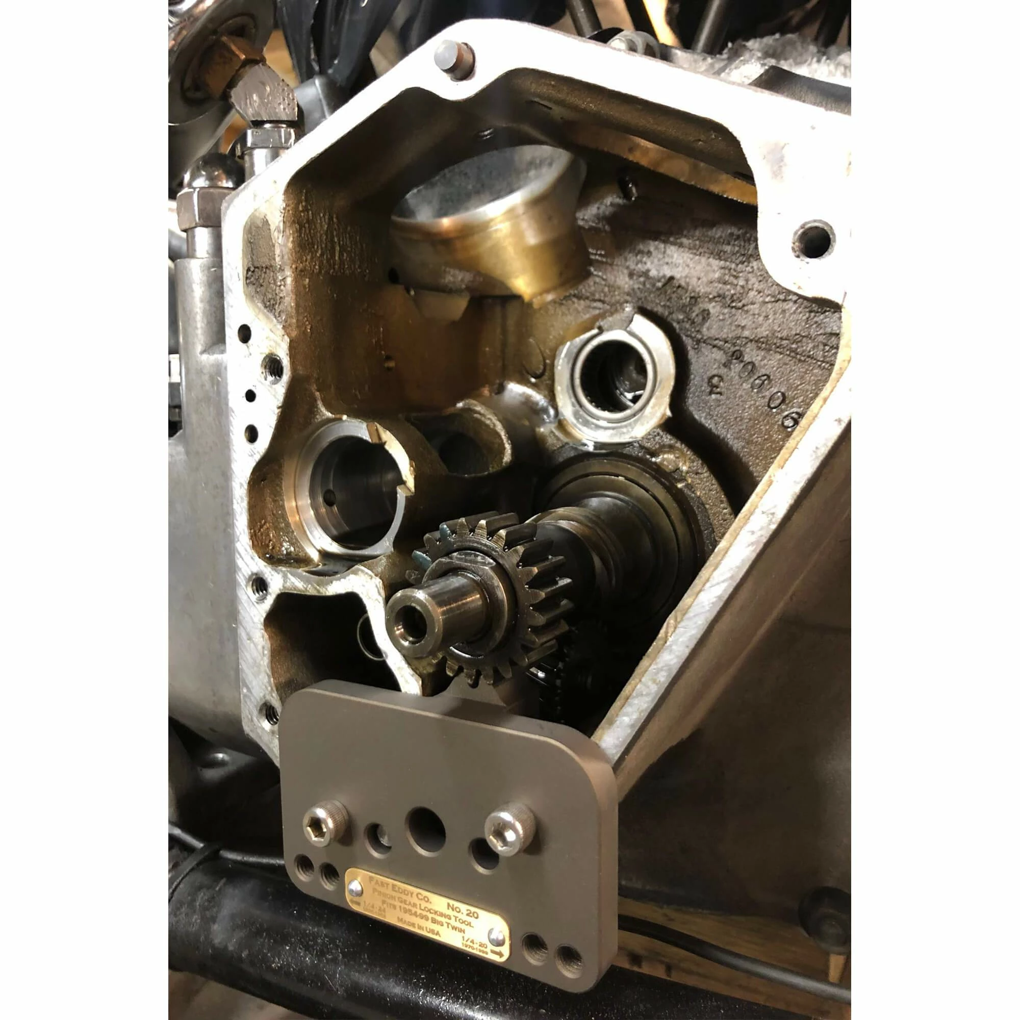 Fast Eddy Co. No. 20 Pinion Gear Locking Tool 1954-1999 Harley Big Twins 8 Fast Eddy Co. No. 20 Pinion Gear Locking Tool 1954-1999 Harley Big Twins - Image 8