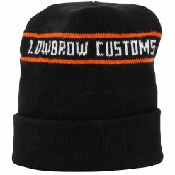 Lowbrow Customs Motor Company Knit Hat -Motorcycle Accessories Shop 010874 Lowbrow Customs Motor Company Knit Hat 3