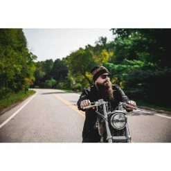 Lowbrow Customs Motor Company Knit Beanie Hat -Motorcycle Accessories Shop 011034 Lowbrow Customs Motor Company Beenie Knit Hat 3