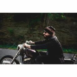 Lowbrow Customs Motor Company Knit Beanie Hat -Motorcycle Accessories Shop 011034 Lowbrow Customs Motor Company Beenie Knit Hat 5