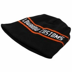 Lowbrow Customs Motor Company Knit Beanie Hat -Motorcycle Accessories Shop 011034 Lowbrow Customs Motor Company Knit Beanie Hat 4