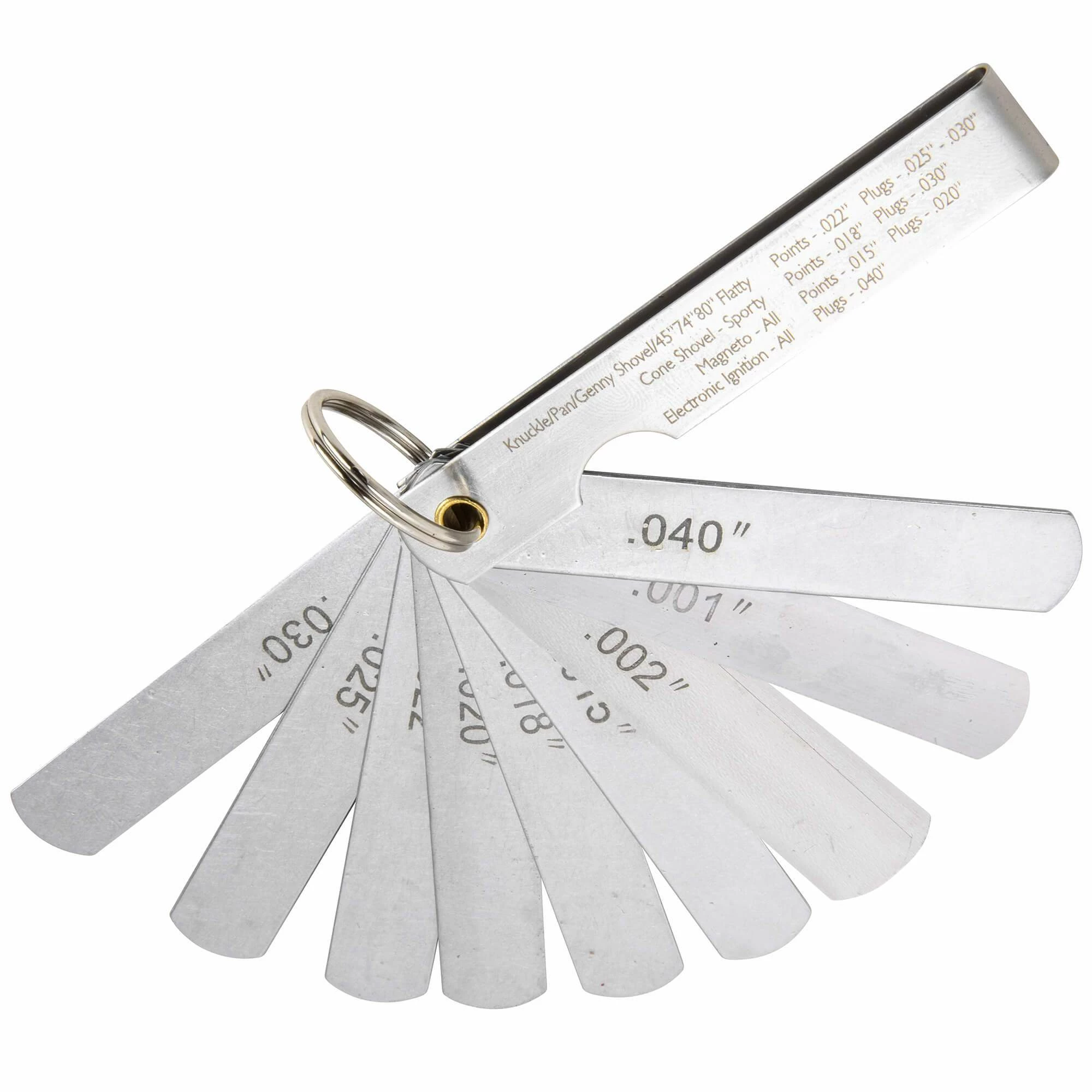 Dandlebars Feeler Gauges For 1930-1984 Harley-Davidsons 5 Dandlebars Feeler Gauges For 1930-1984 Harley-Davidsons - Image 5