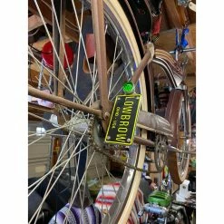 Lowbrow Customs LOWBROW Stamped Aluminum Bicycle License Plate 22 Lowbrow Customs LOWBROW Stamped Aluminum Bicycle License Plate -Motorcycle Accessories Shop 011133 011706 LOWBROW Stamped Aluminum Bicycle License Plate Installed 4