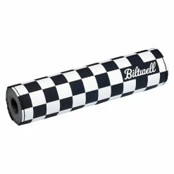 Biltwell Moto Bar Pad - Checkers / Script Black