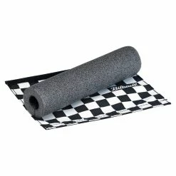 Biltwell Moto Bar Pad - Checkers / Script Black -Motorcycle Accessories Shop 011175 Biltwell MotoBarPad Checkers ScriptBlack 2