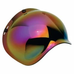 Biltwell Anti-Fog Bubble Shield - Rainbow Mirror -Motorcycle Accessories Shop 011185 Biltwell Anti FogBubbleShield RainbowMirror 3