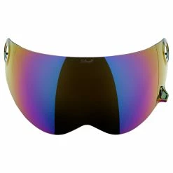 Biltwell Lane Splitter Gen 2 Shield - Rainbow Mirror