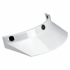 Biltwell Helmet Moto Visor - White -Motorcycle Accessories Shop 011213 Biltwell MOTOVISOR WHITE 3