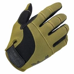 Biltwell Moto Gloves - Olive/Black -Motorcycle Accessories Shop 011218 Biltwell MotoGloves Olive Black Tan 10