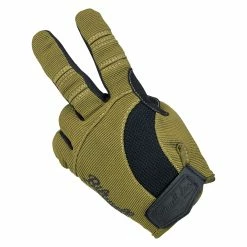 Biltwell Moto Gloves - Olive/Black -Motorcycle Accessories Shop 011218 Biltwell MotoGloves Olive Black Tan 7