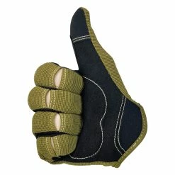 Biltwell Moto Gloves - Olive/Black -Motorcycle Accessories Shop 011218 Biltwell MotoGloves Olive Black Tan 8