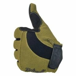 Biltwell Moto Gloves - Olive/Black -Motorcycle Accessories Shop 011218 Biltwell MotoGloves Olive Black Tan 9