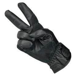 Biltwell Work Gloves - Black/Black -Motorcycle Accessories Shop 011219 Biltwell WorkGloves Black 6