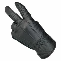 Biltwell Work Gloves - Black/Black -Motorcycle Accessories Shop 011219 Biltwell WorkGloves Black 7