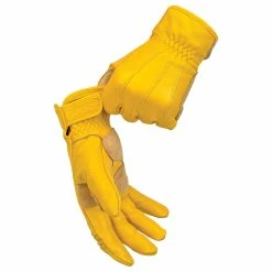 Biltwell Work Gloves - Gold -Motorcycle Accessories Shop 011220 Biltwell WorkGloves Gold 2