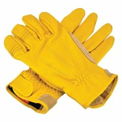 Biltwell Work Gloves - Gold -Motorcycle Accessories Shop 011220 Biltwell WorkGloves Gold 4