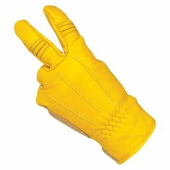 Biltwell Work Gloves - Gold -Motorcycle Accessories Shop 011220 Biltwell WorkGloves Gold 7