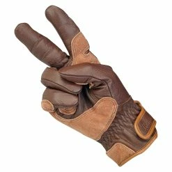 Biltwell Work Gloves - Chocolate -Motorcycle Accessories Shop 011221 Biltwell WorkGloves Chocolate 6