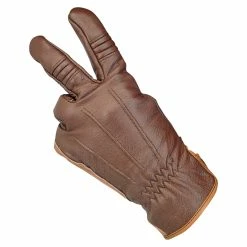 Biltwell Work Gloves - Chocolate -Motorcycle Accessories Shop 011221 Biltwell WorkGloves Chocolate 7