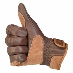 Biltwell Work Gloves - Chocolate -Motorcycle Accessories Shop 011221 Biltwell WorkGloves Chocolate 8